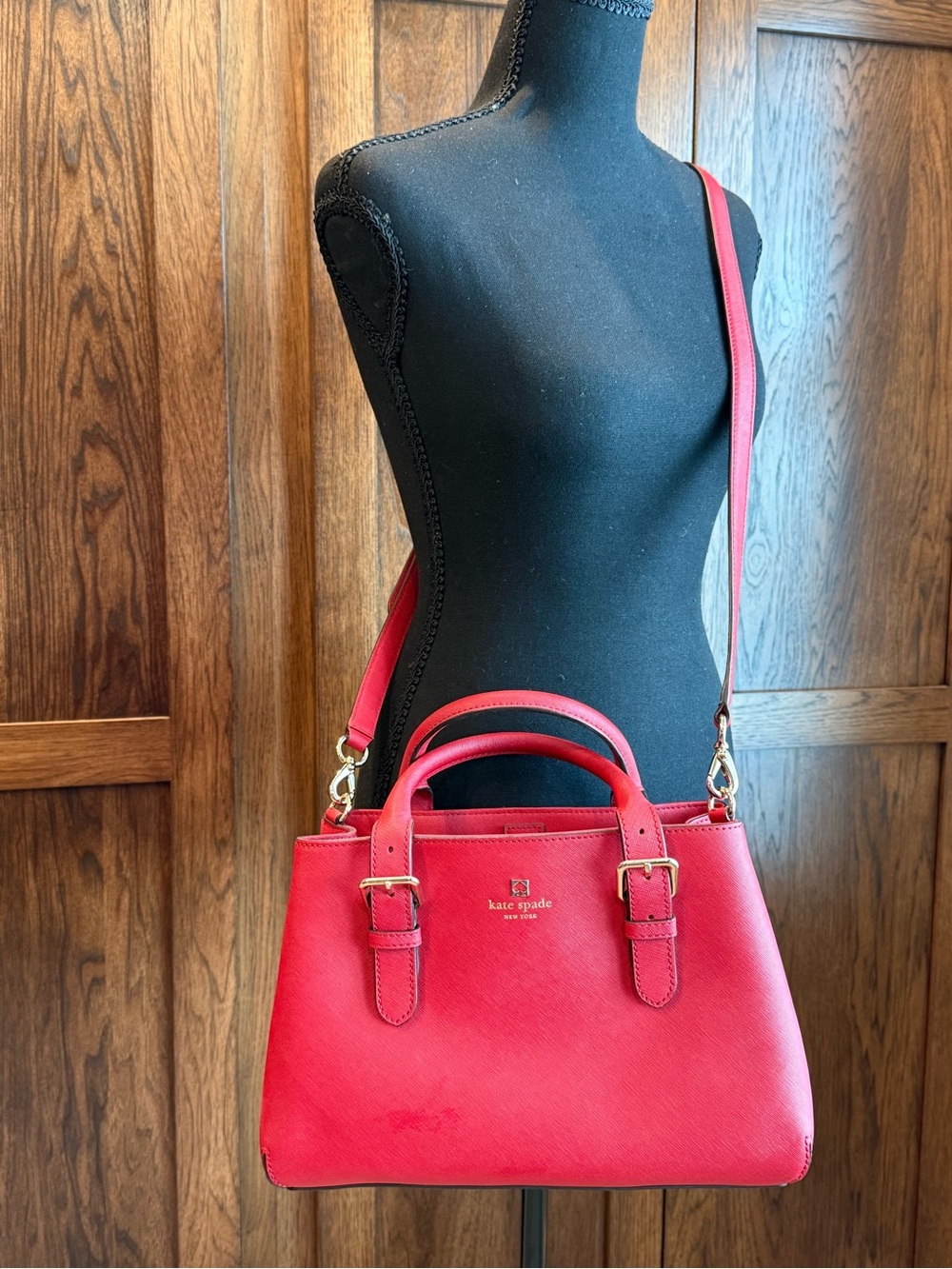 NWT Kate Spade Provence Cove Street Handbag – Pillbox Red